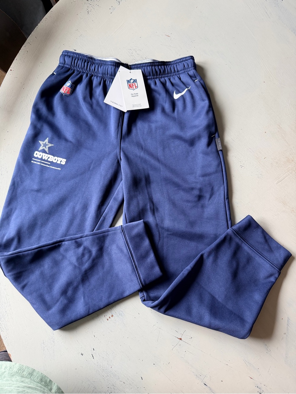 NFL Kids Navy Dallas Cowboys Sweatpants